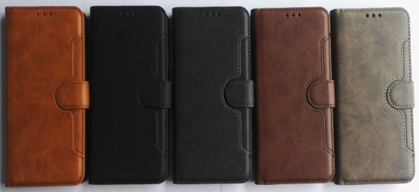 iPhone 12 Pro Max Wallet Double Stiches PU Leather Case