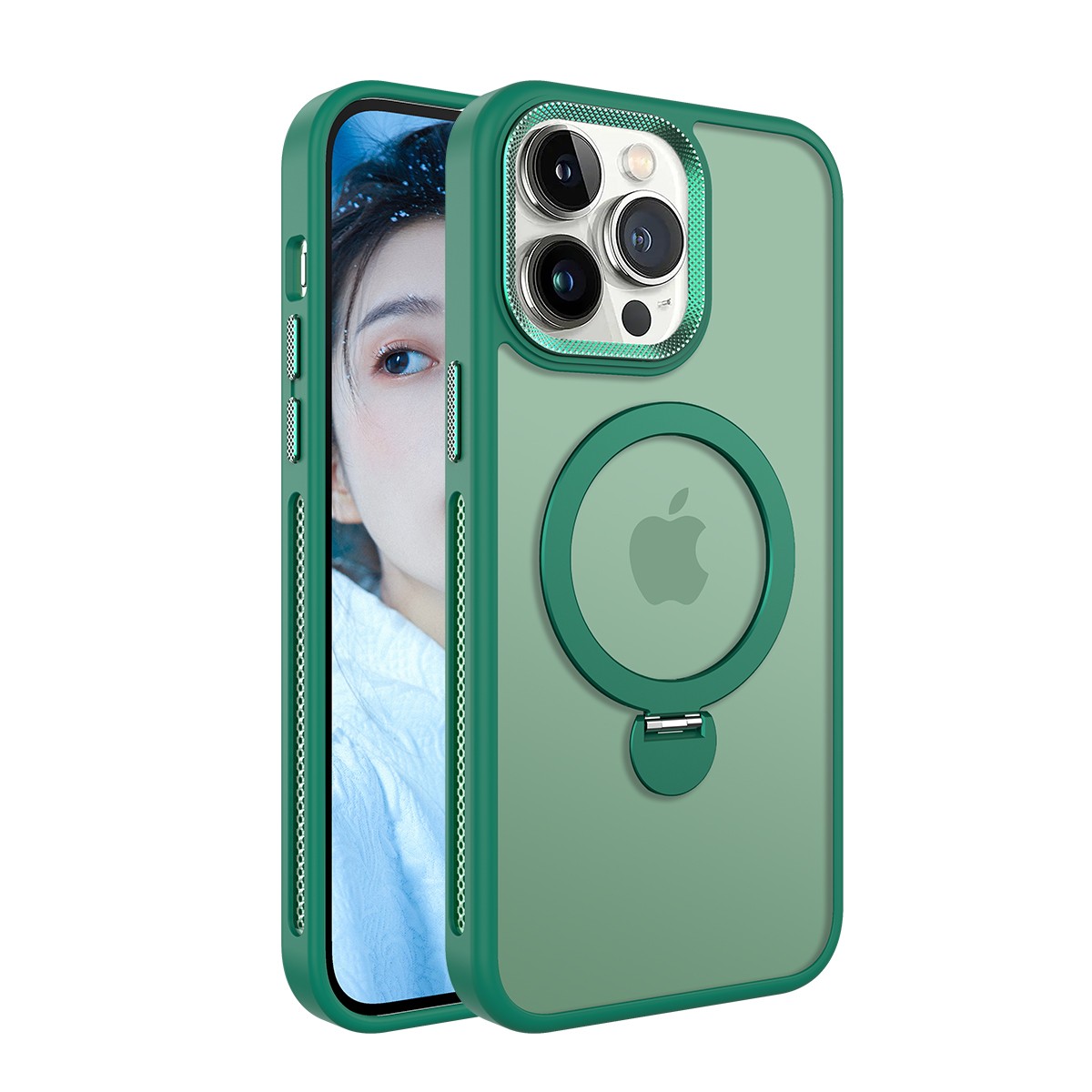 iPhone 14 Pro Max MagS Metal Stand PC02 Case