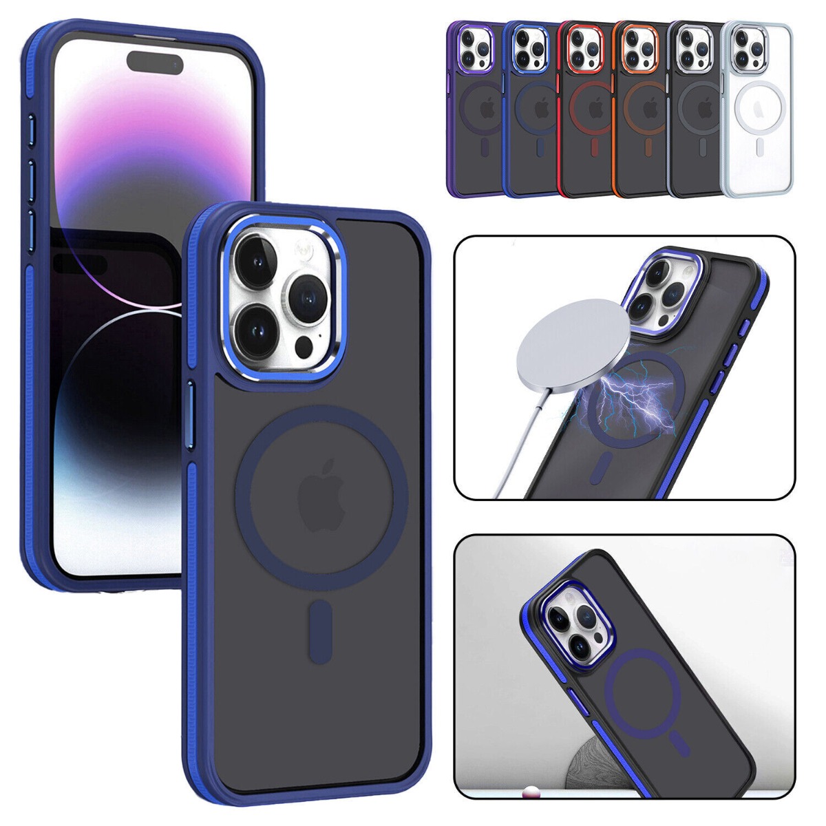 iPhone 15 Pro BiColour MagS PC01 Case-Natural Titanium