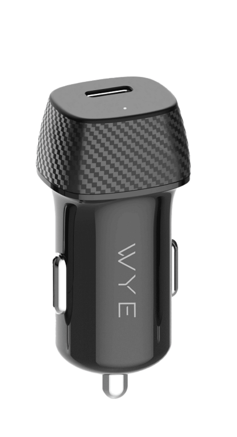 30W In-Car Charger with a USB-C Port view 1