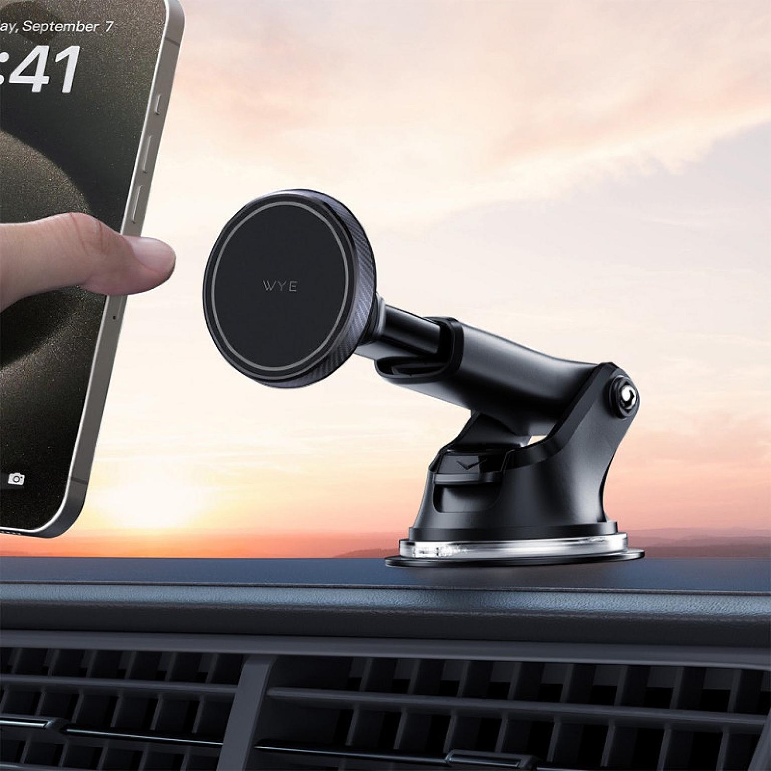 In-Car Magnetic Dashboard & Windshield Holder view 2