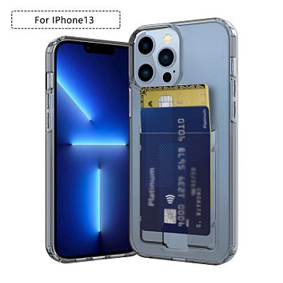 iPhone 11 Pro Max Clear TPU Card Slot Case