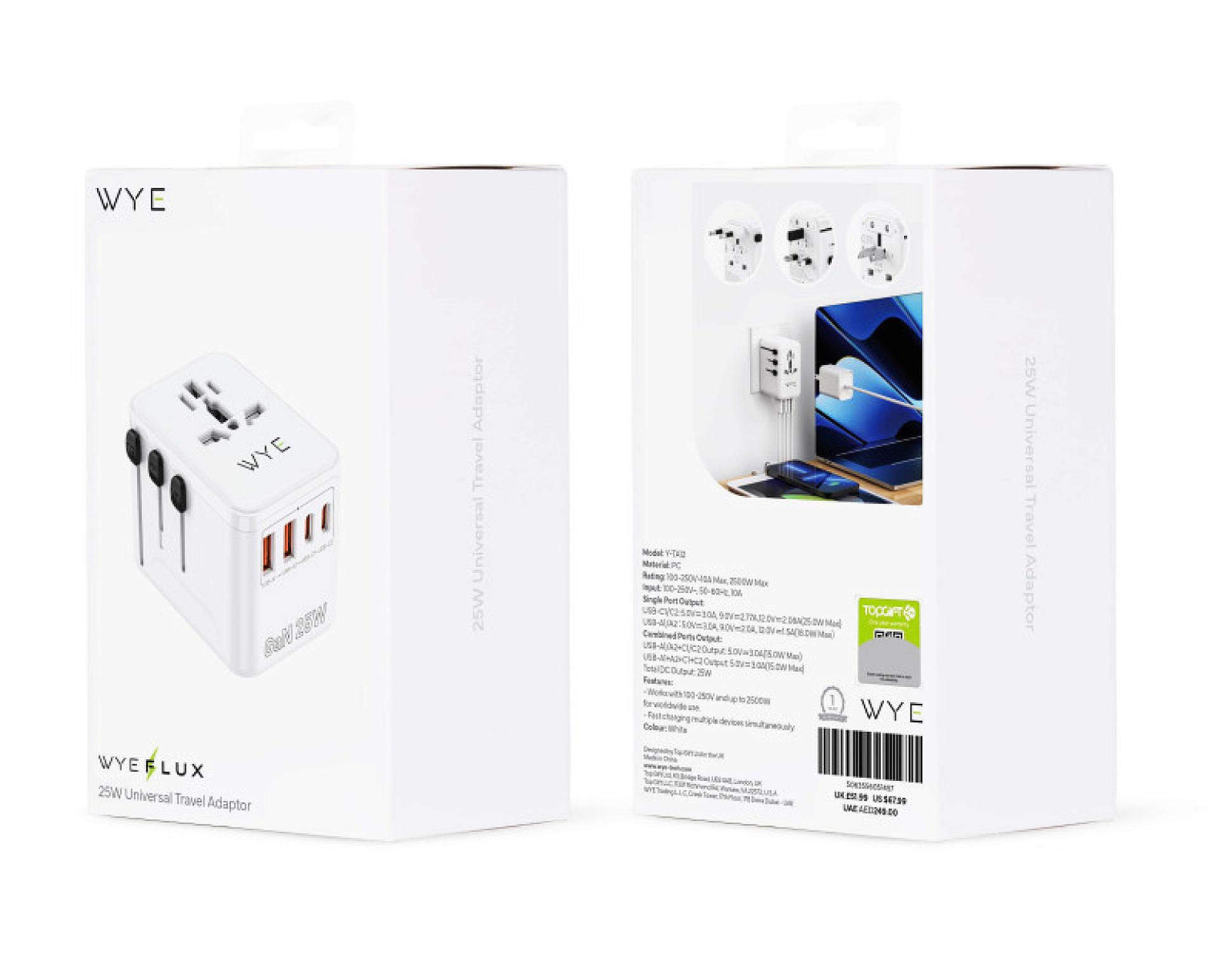 25W Universal Travel Adaptor view 2