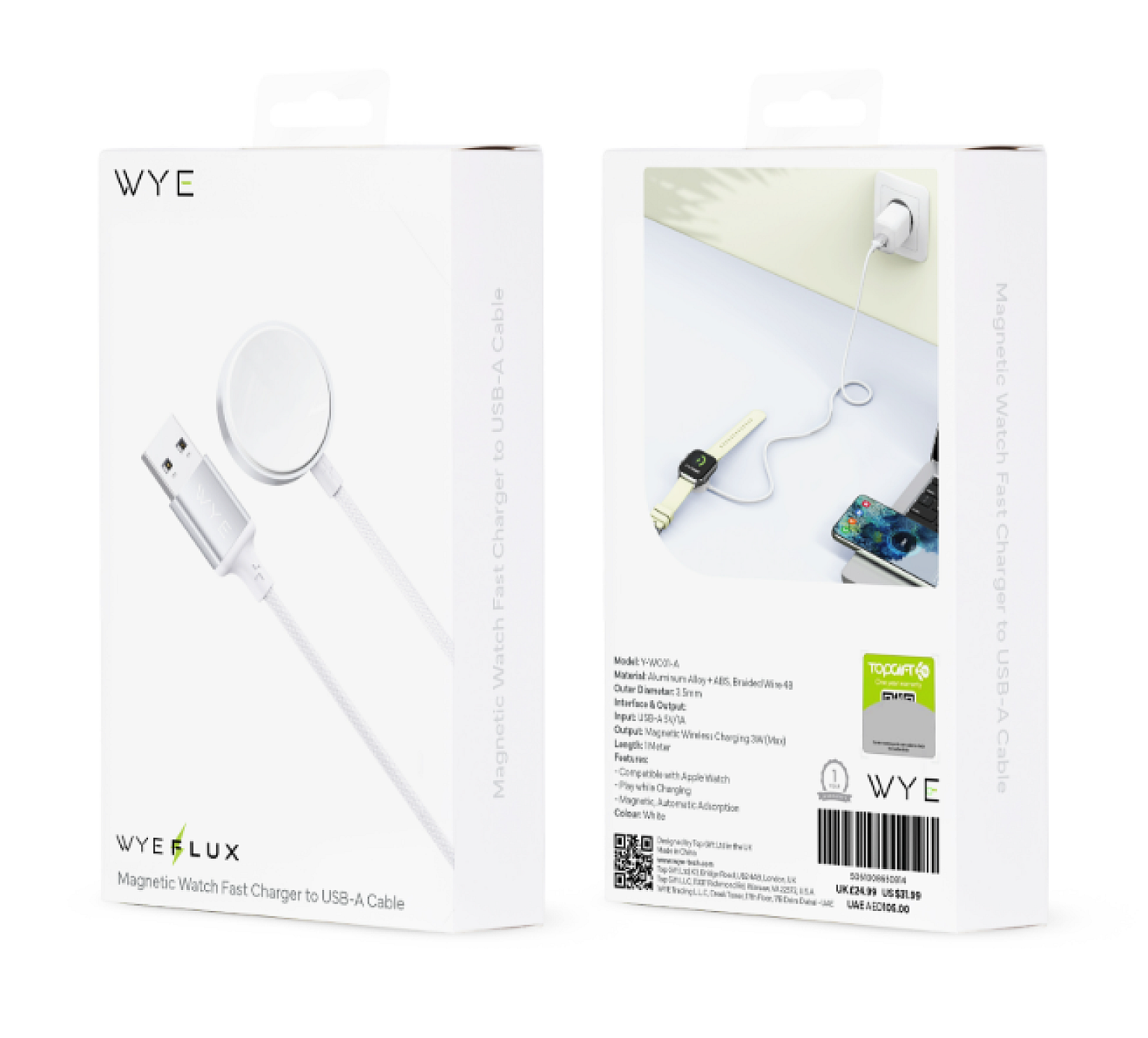 Magnetic Watch Fast Charger Cable view 3