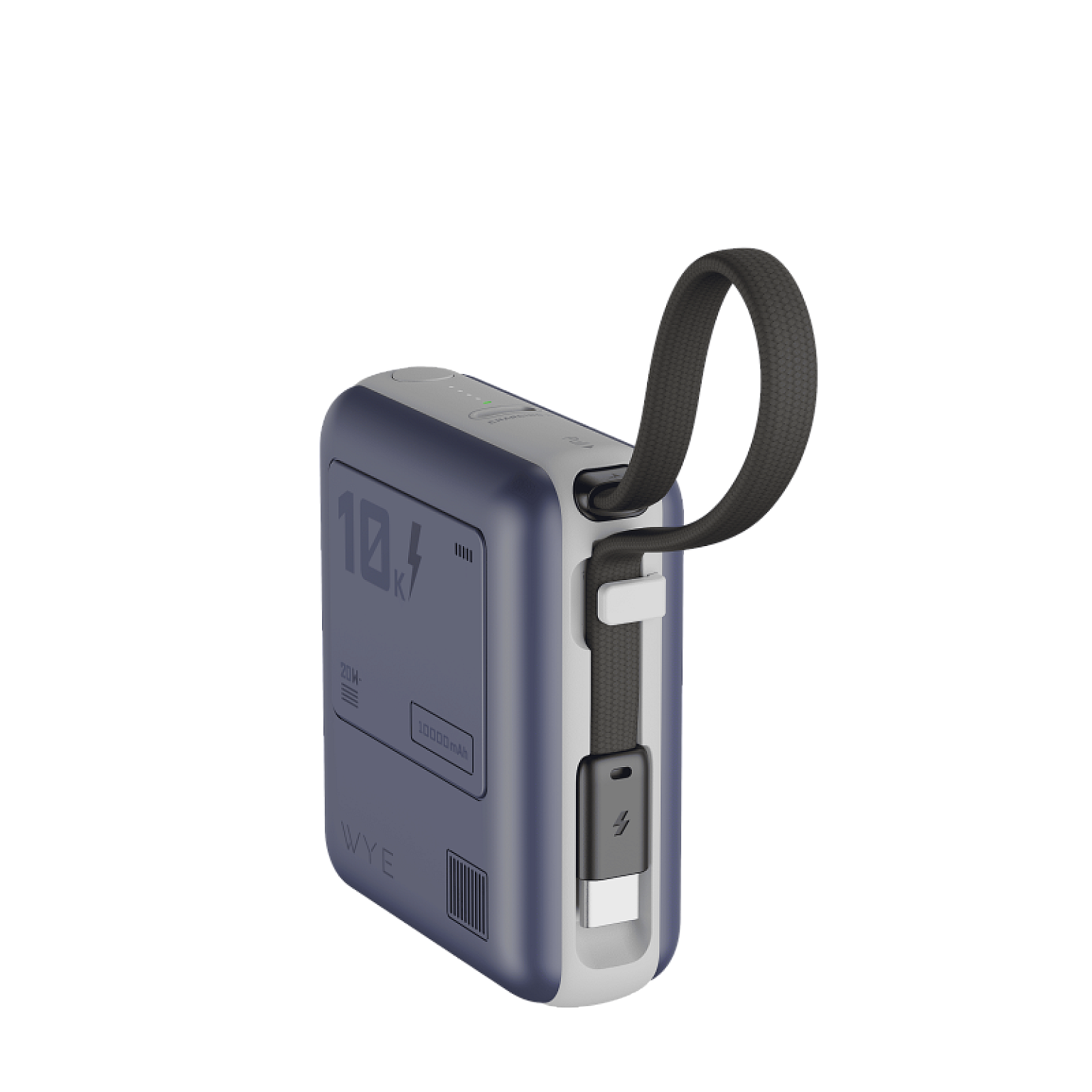 20W 10K Power Bank PB73 With Detachable Cable view 1