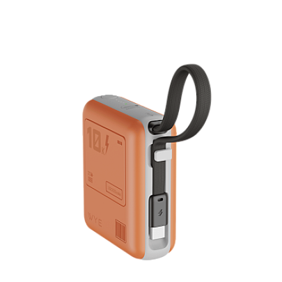 20W 10K Power Bank PB73 With Detachable Cable