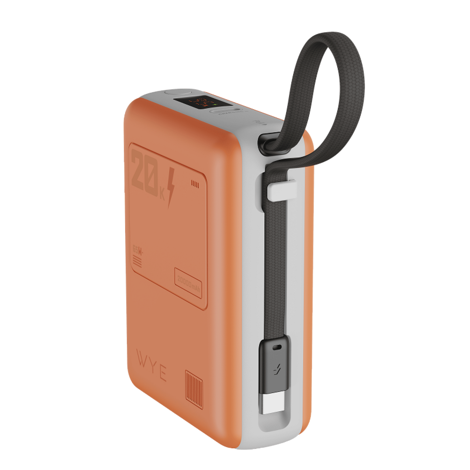 65W 20K Power Bank PB74 With Detachable Cable view 1