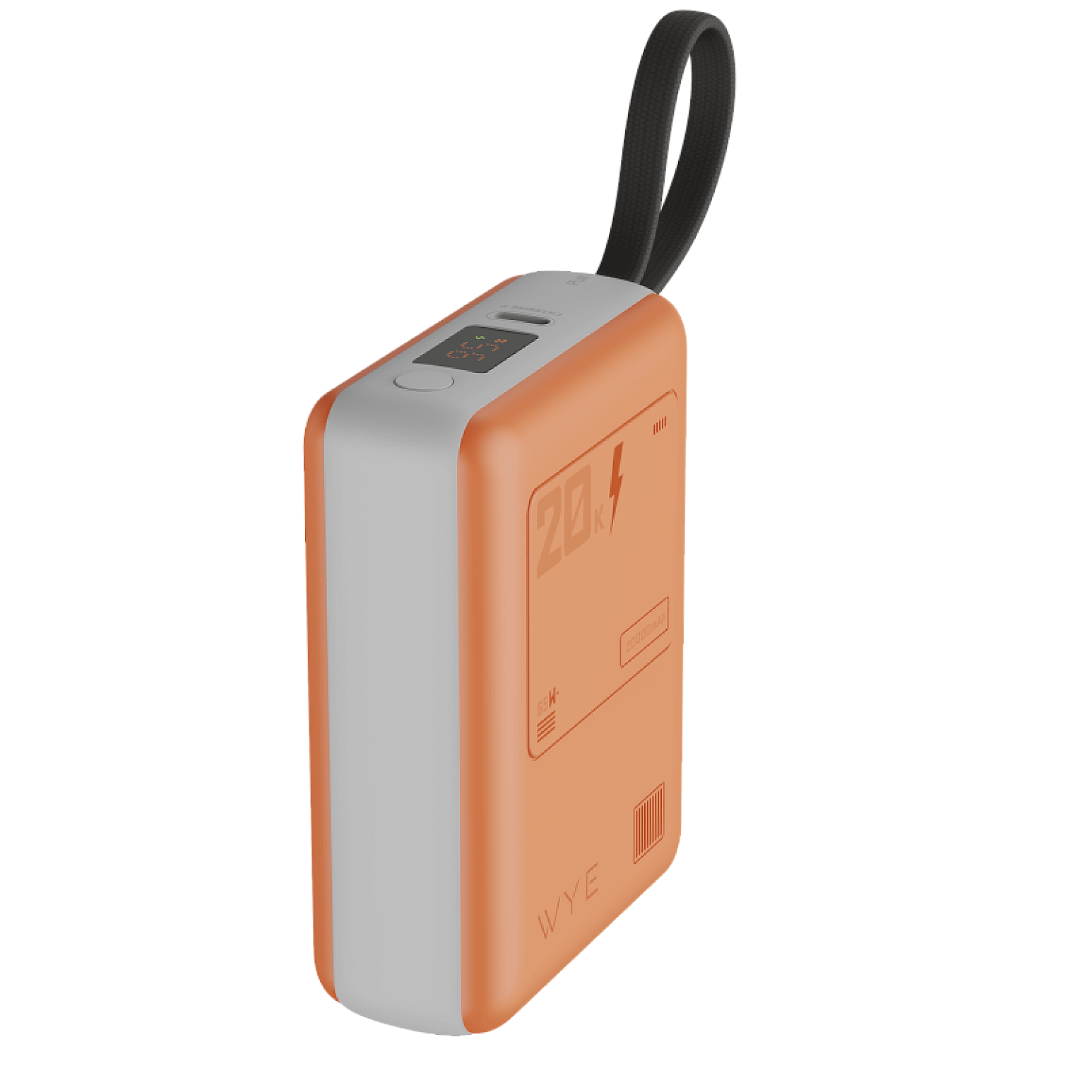 65W 20K Power Bank PB74 With Detachable Cable view 3