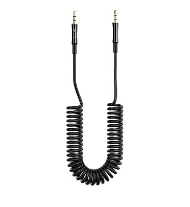 3.5mm TO 3.5mm NYLON AUX CABLE 1.5m