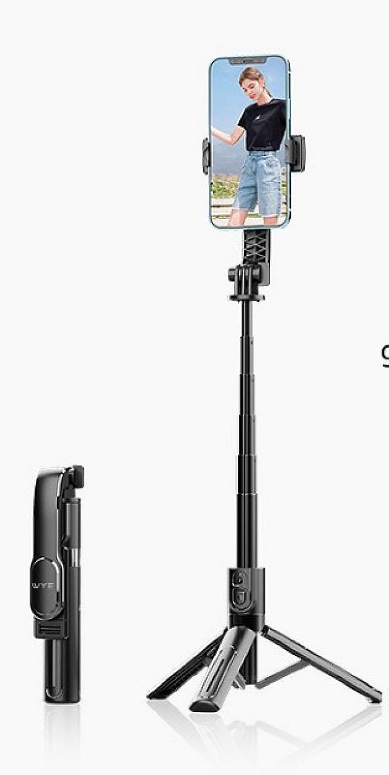 Mini Tripod & Selfie Stick for Vlogging and Streaming view 2