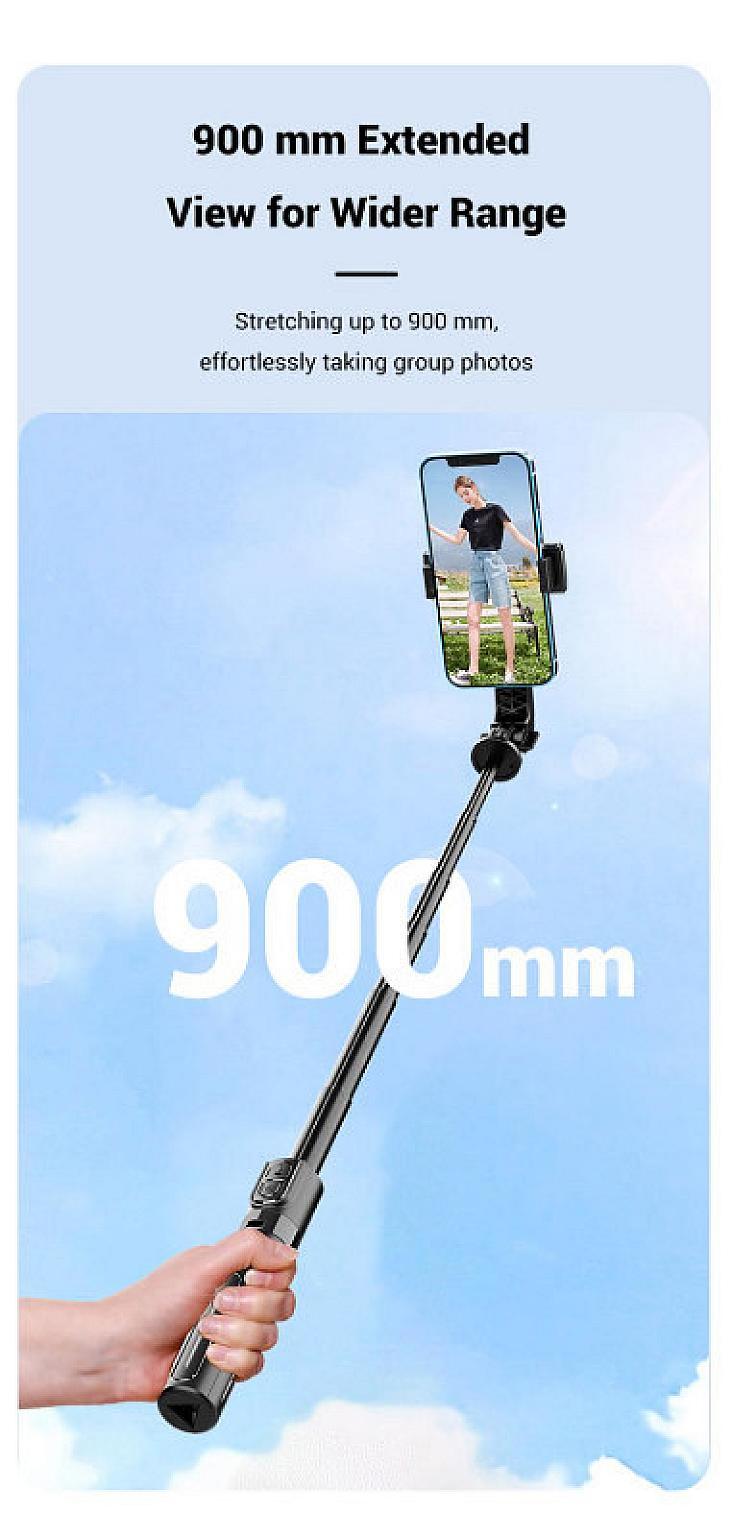 Mini Tripod & Selfie Stick for Vlogging and Streaming view 4