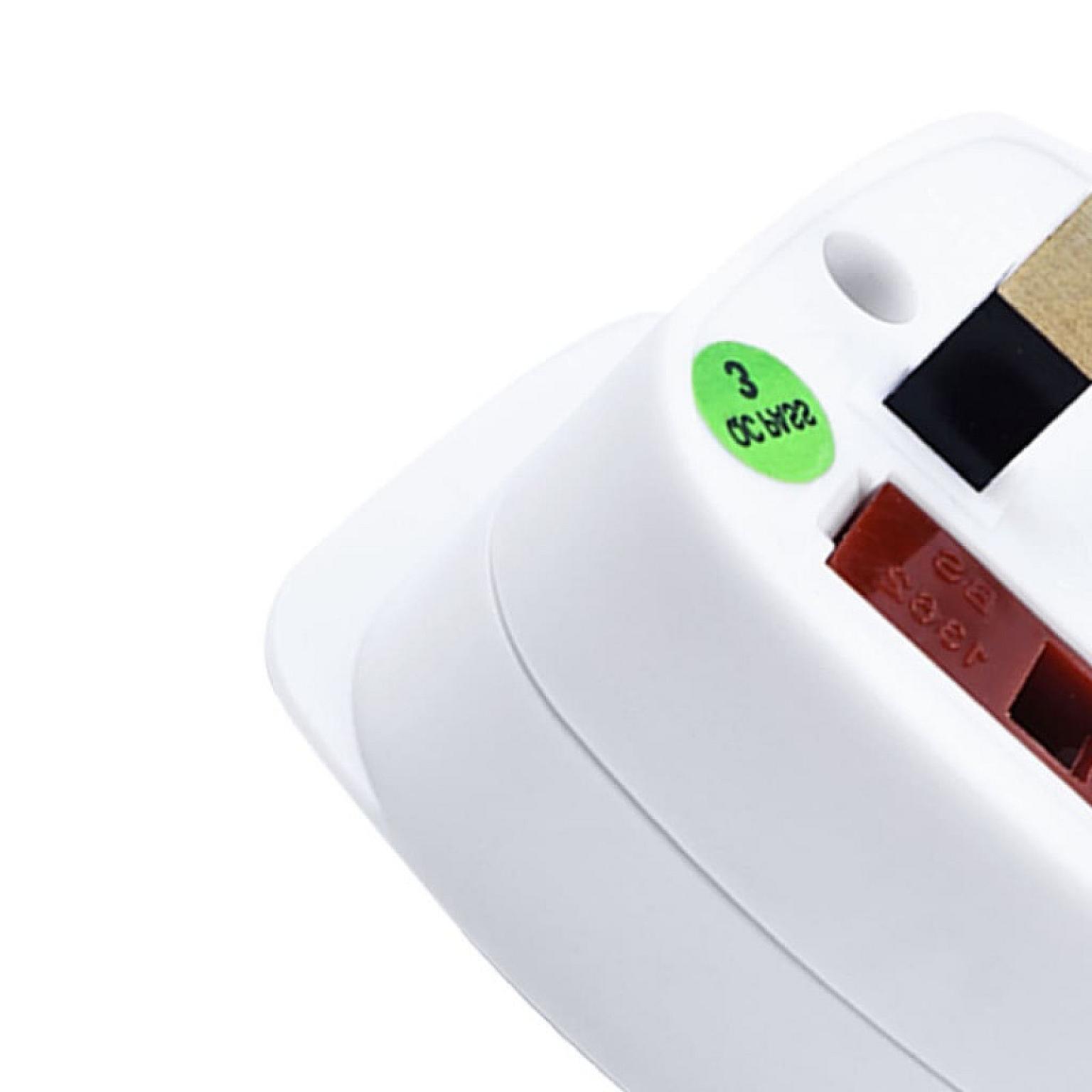 UK Plug Travel Adaptor with Multiple Sockets view 2