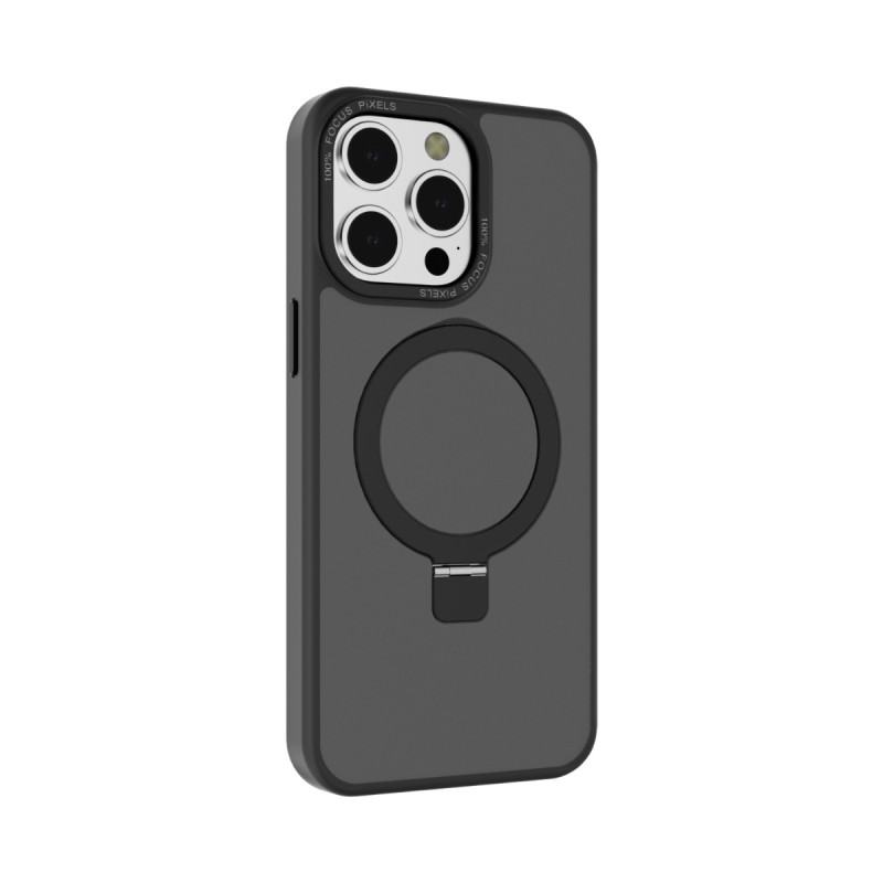 iPhone 16 Plus Metal Magsafe With Back Stand Case