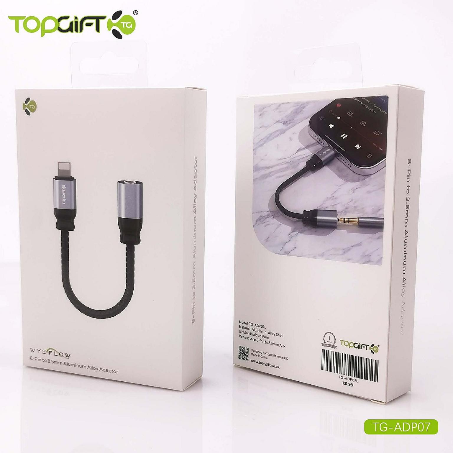 WYEFLOW 8-PIN to 3.5mm Aluminium Alloy Adapter view 1