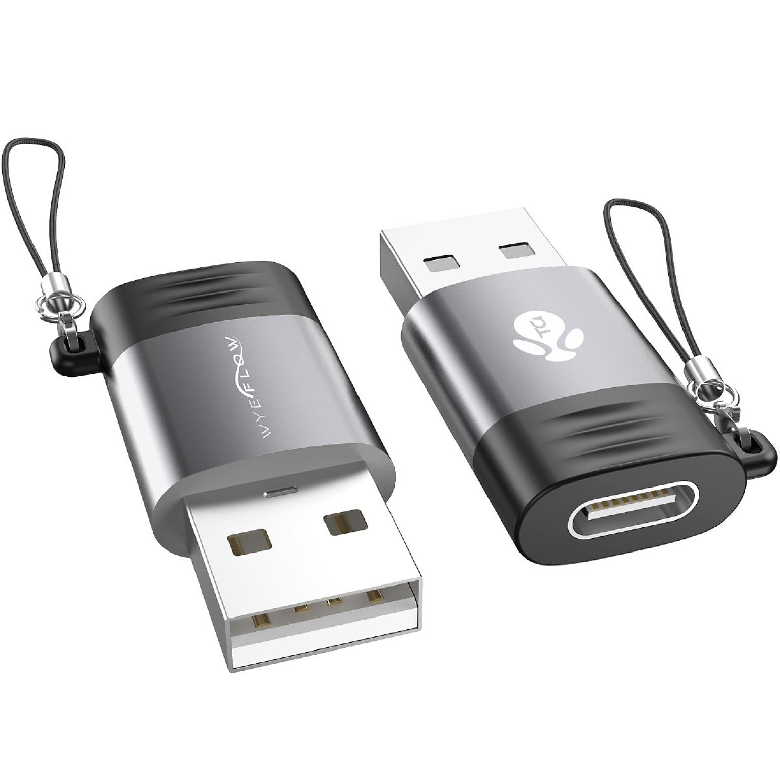 WYEFLOW USB-C to USB-A Mini Adaptor view 1