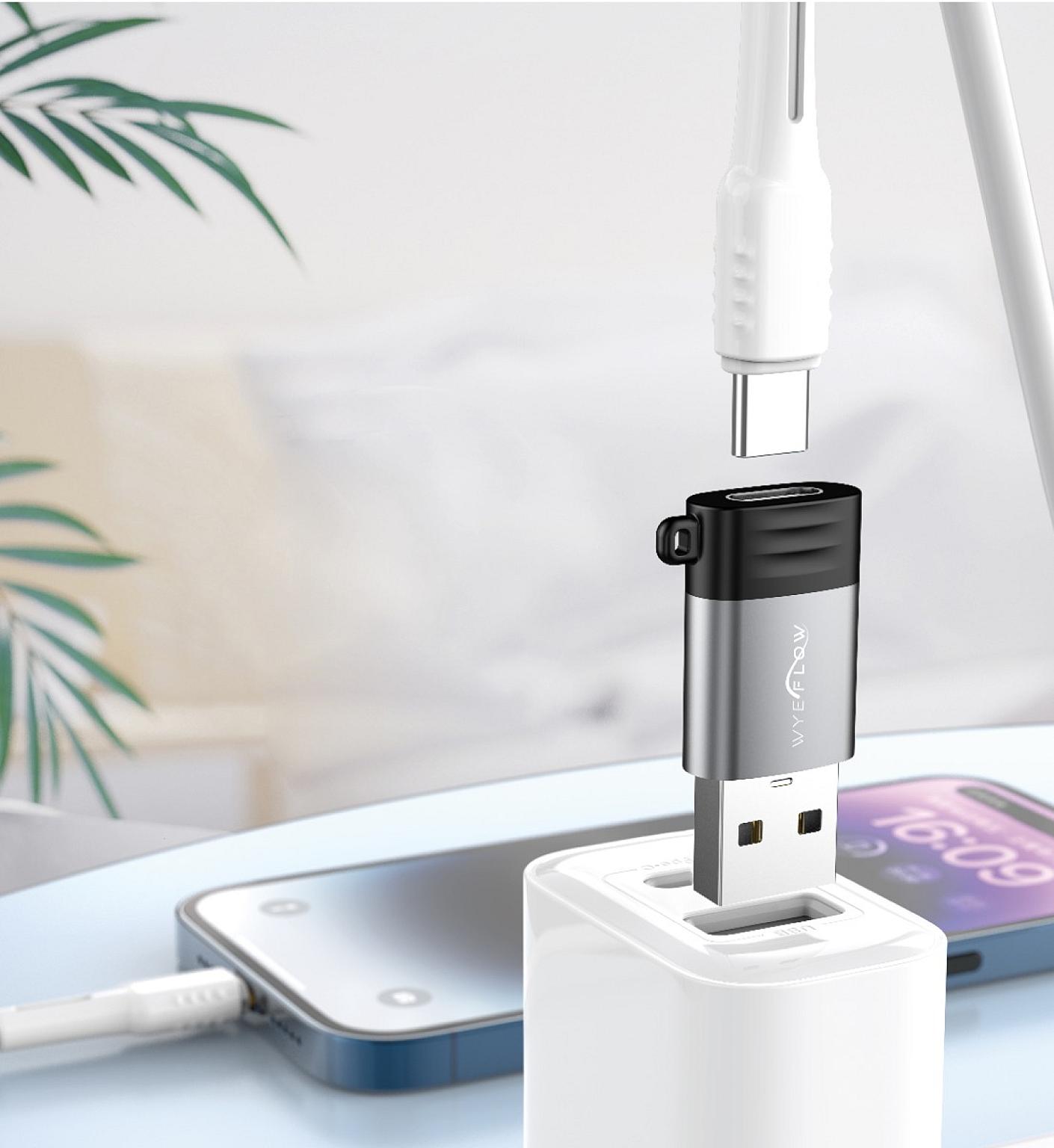 WYEFLOW USB-C to USB-A Mini Adaptor view 2