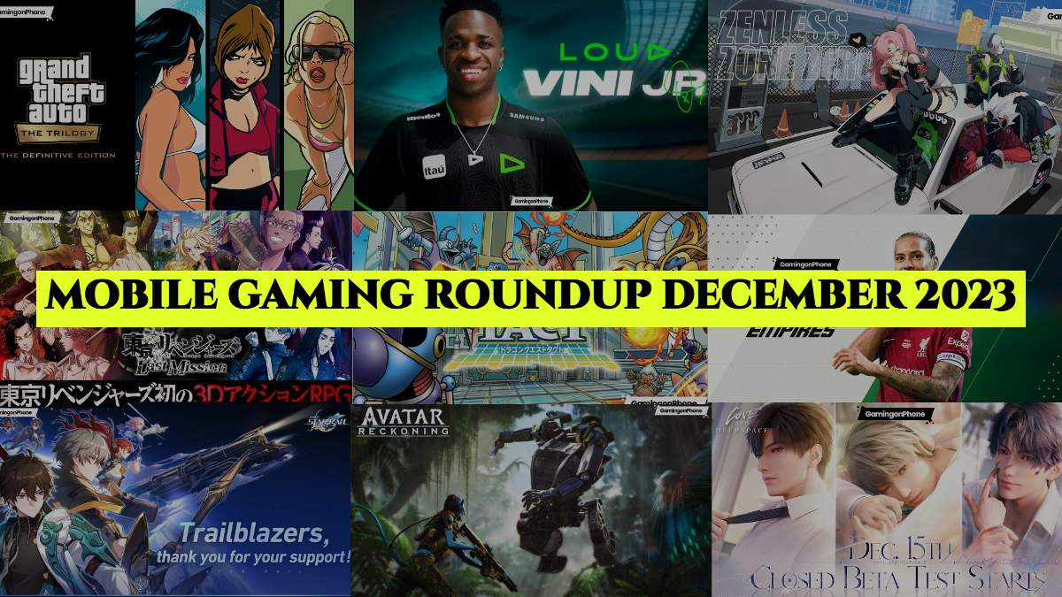 Mobile Games Roundup December 2023 cover