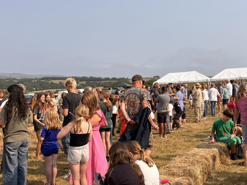 A Sunny Day for the Dartmoor Society at Throwleigh Fête