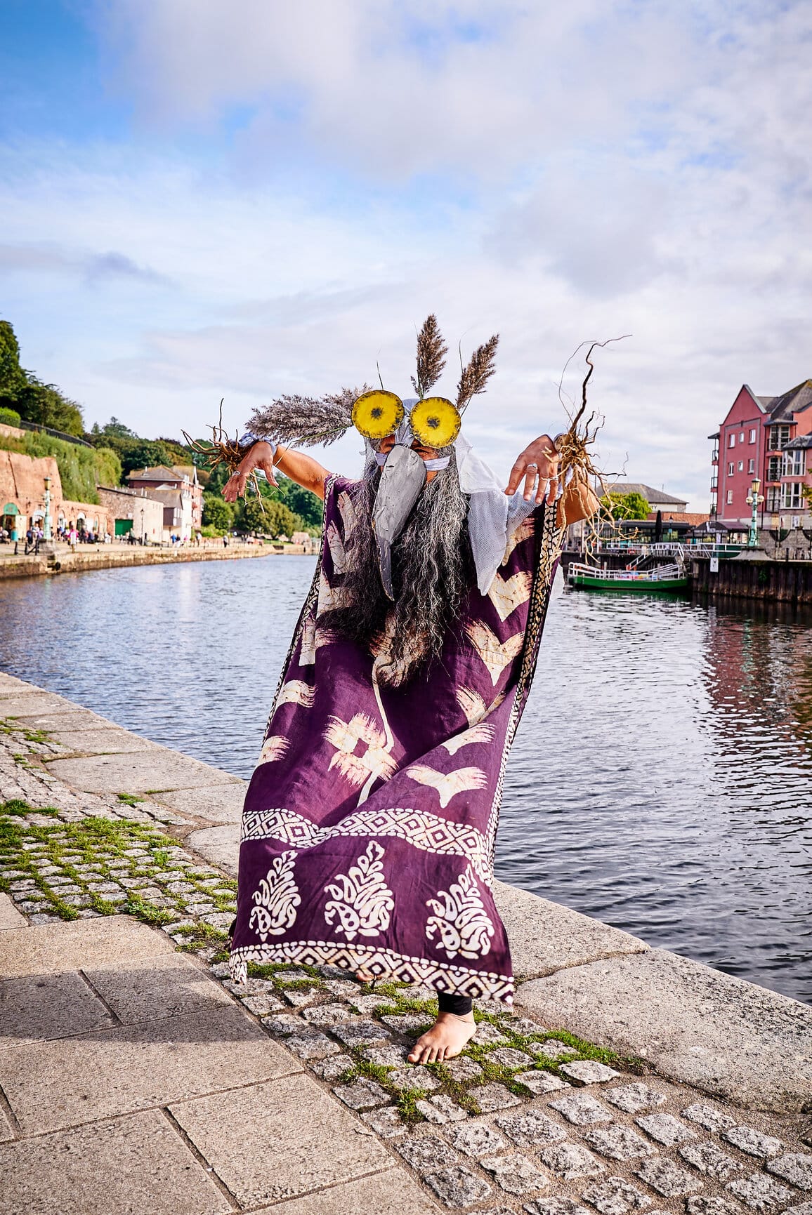 Osprey on Exeter Quay after the Assembly. Photo Harrison Wood