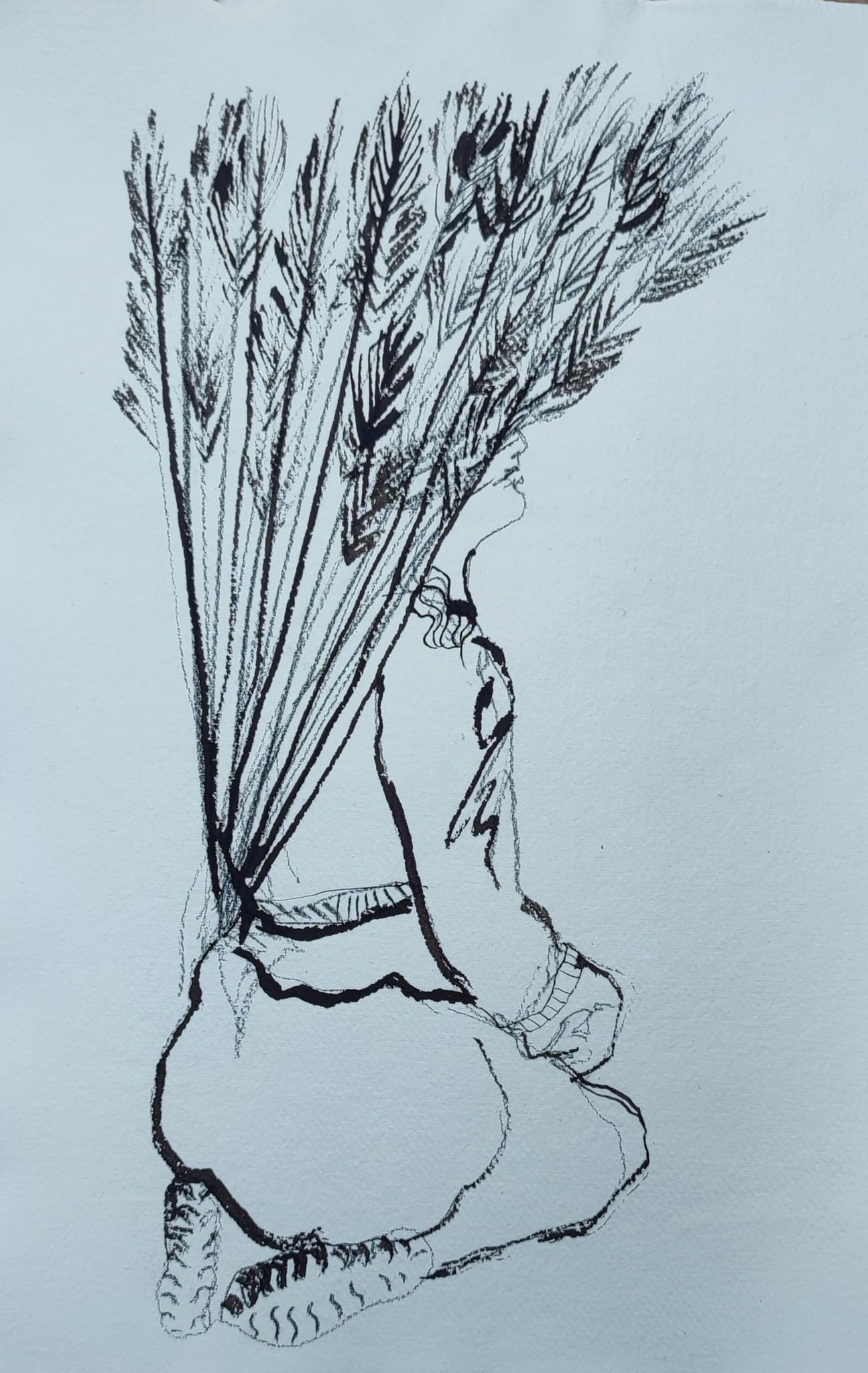 Human illustration Shelley Castle