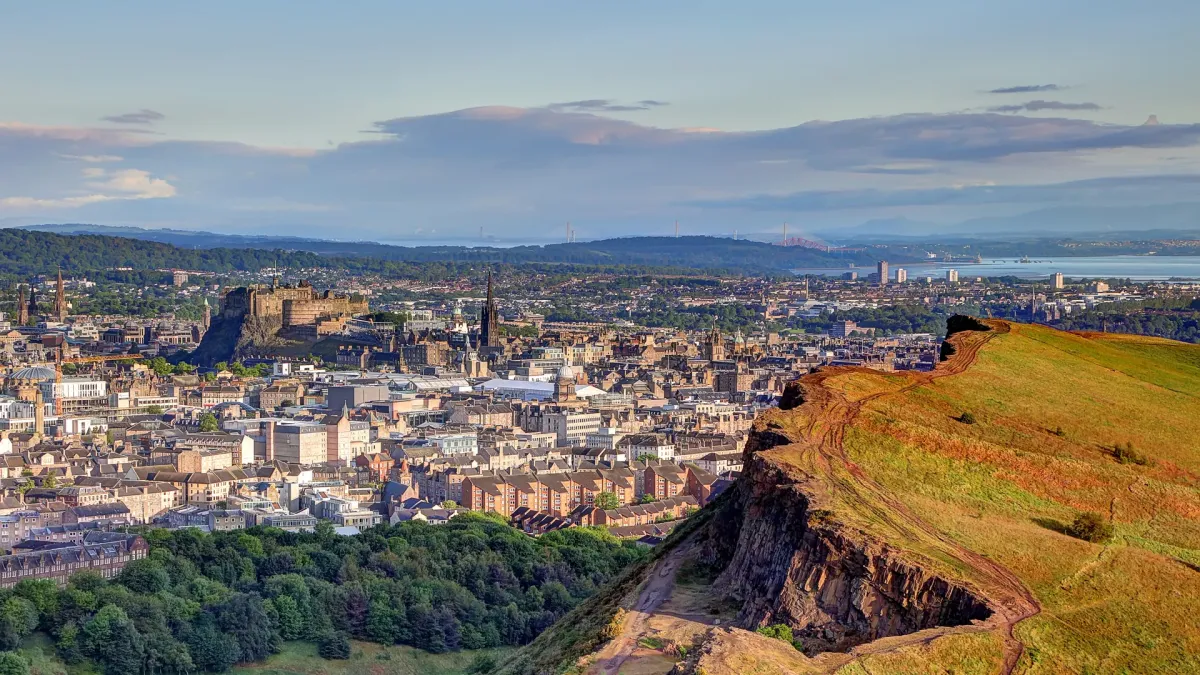 View of Edinburgh from Arthur's Seat