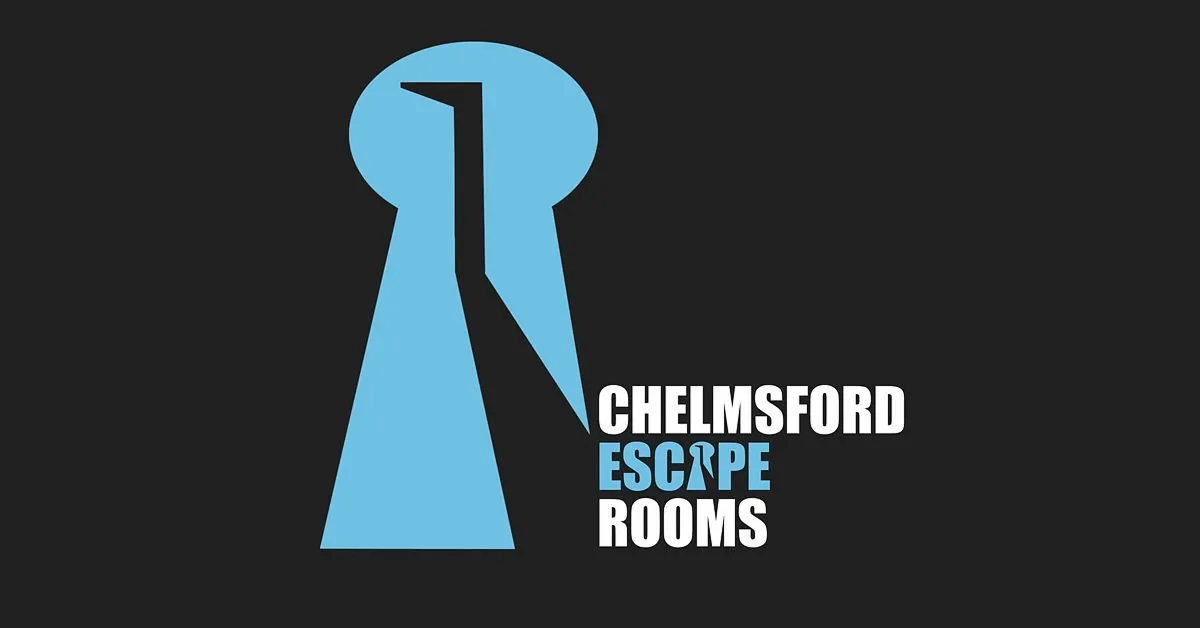 Chelmsford Escape Rooms logo with keyhole design