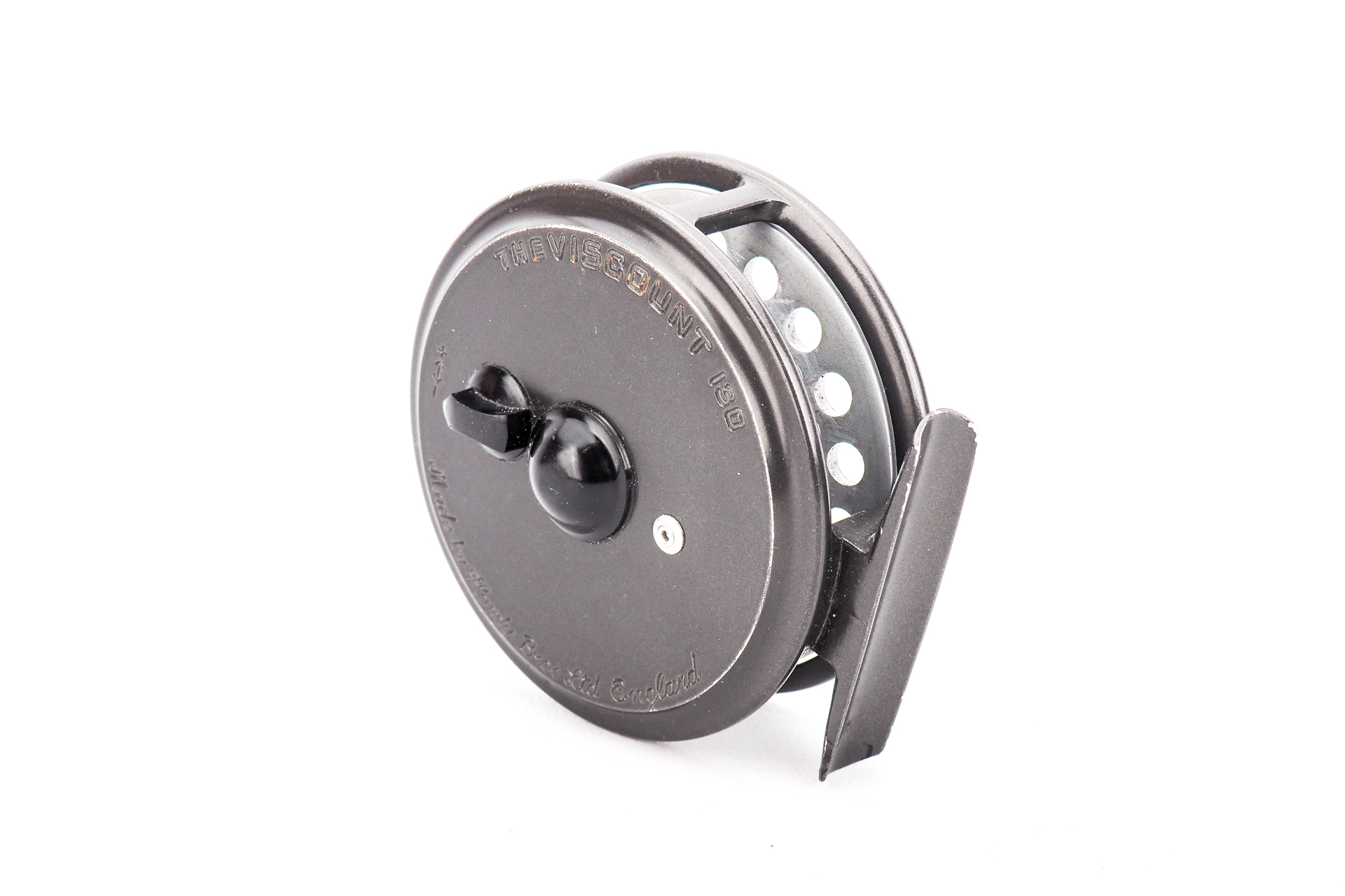 BOXED – HARDY “THE VISCOUNT” 130 TROUT FLY REEL + SPARE SPOOL