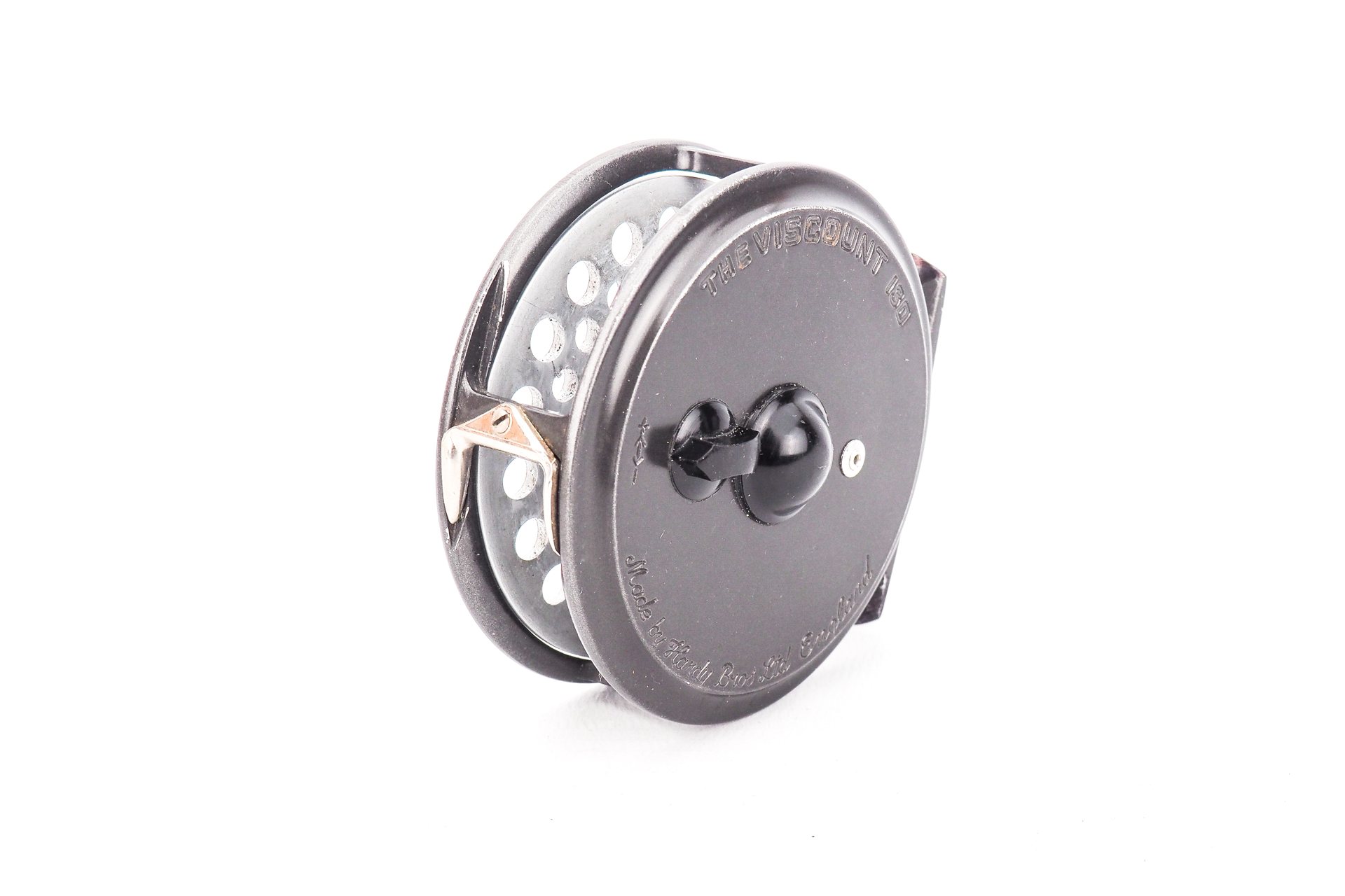 BOXED – HARDY “THE VISCOUNT” 130 TROUT FLY REEL + SPARE SPOOL