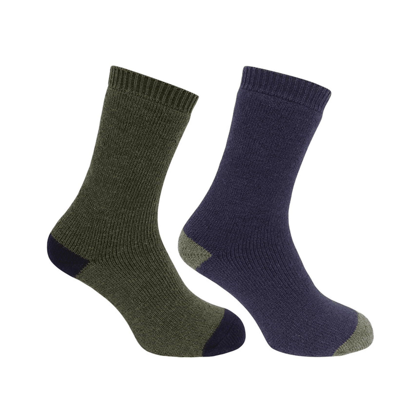 Hoggs of Fife Country Short Socks Green/Navy