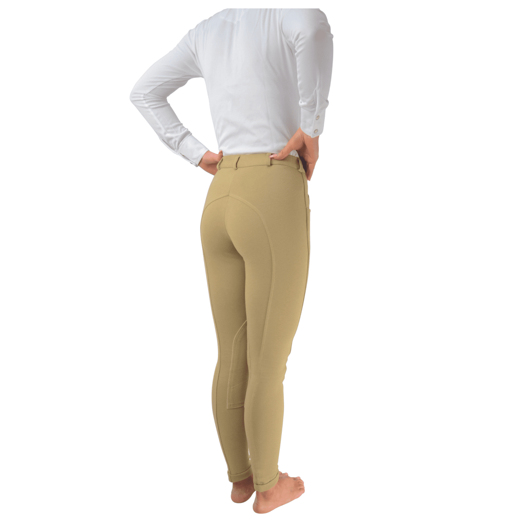Pantaloni Jodhpur Hy Equestrian Donna Classico Keats - Colori: Nero, Beige, Blu, Giallo, Bianco - Taglie 24-34