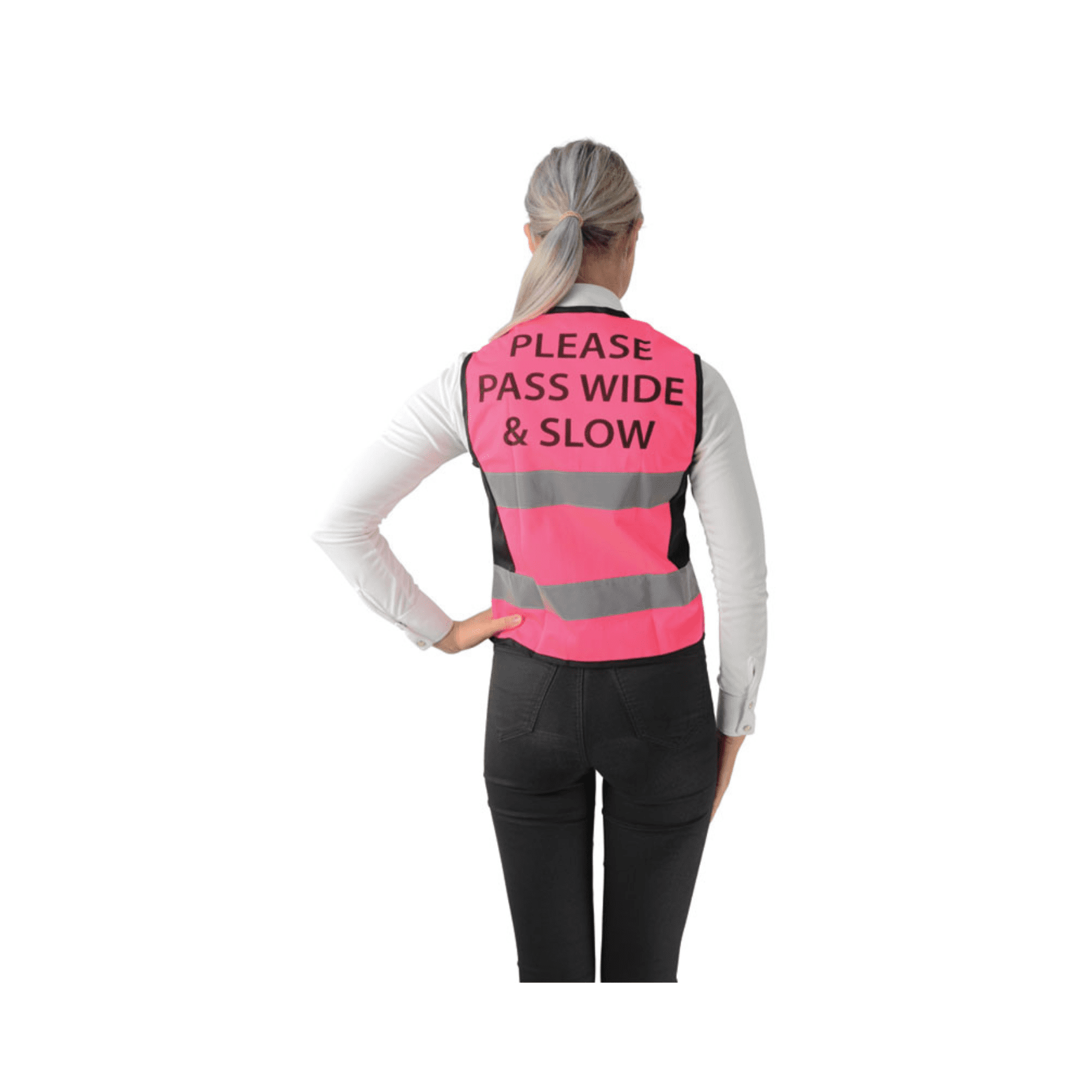 Hy Equestrian Hyviz Vest Pink