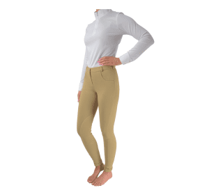 Hy Equestrian Burton Jr Jodphurs Beige