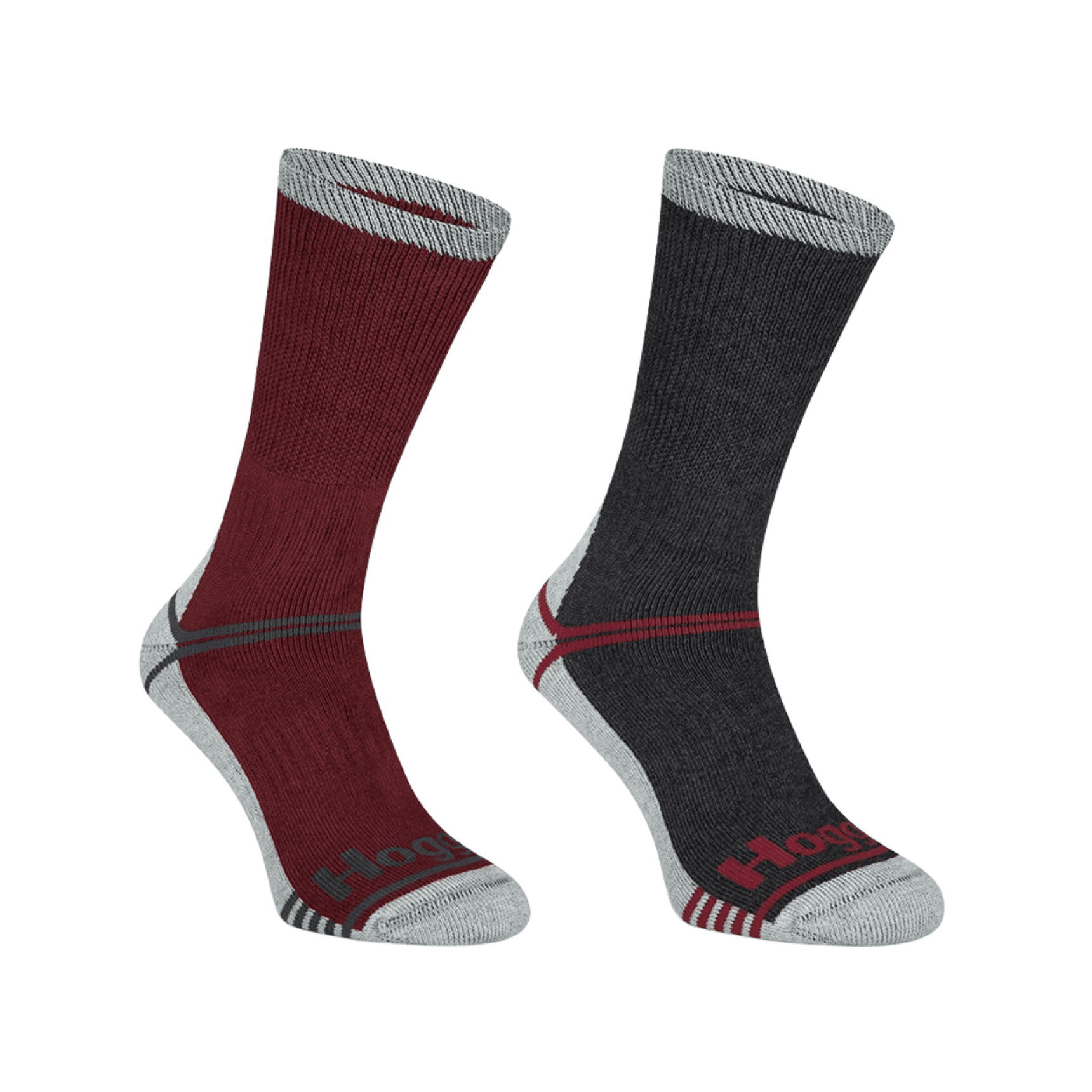 Hoggs of Fife Field Coolmax Socks Burgundy