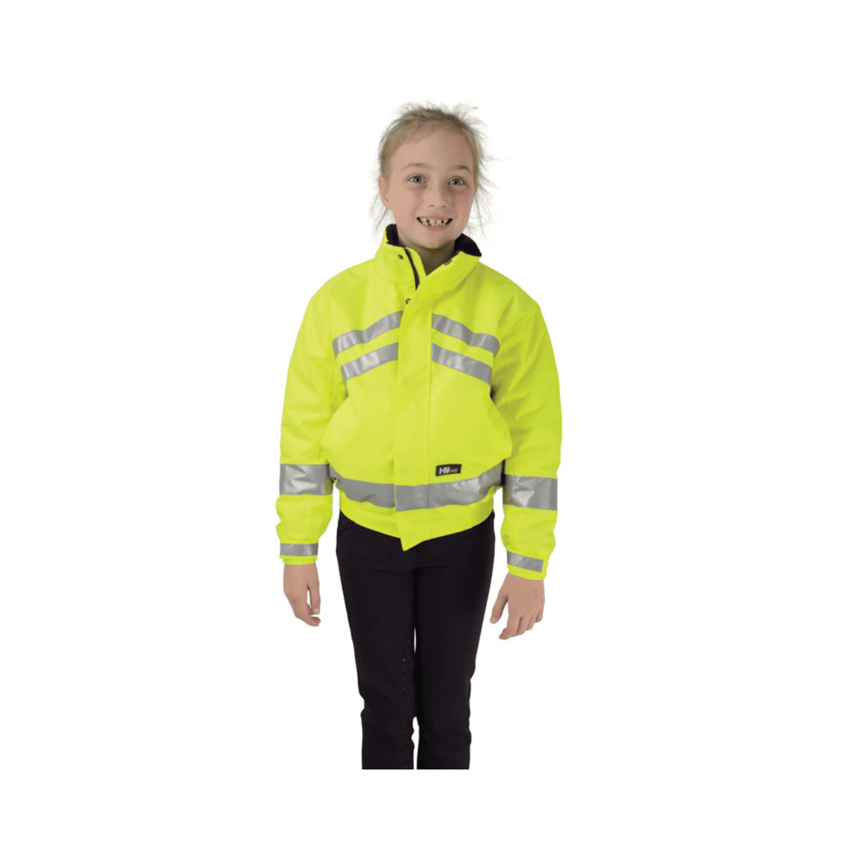 Hy Equestrian Hyviz Childrens Waterproof Jacket