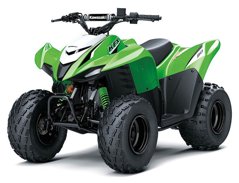 Kawasaki KFX90 Quad Bike - Image 16