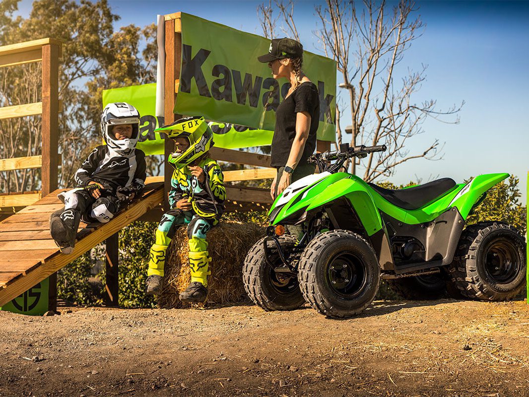Kawasaki KFX90 Quad Bike - Image 14
