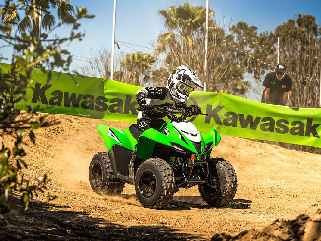Kawasaki KFX90 Quad Bike - Image 11
