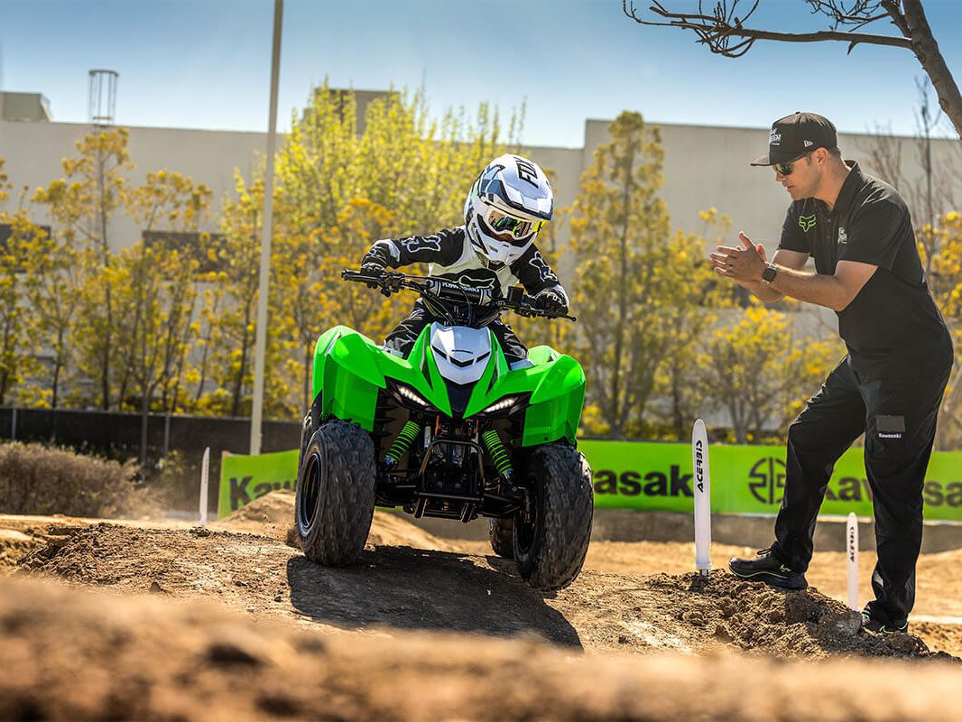 Kawasaki KFX90 Quad Bike - Image 10
