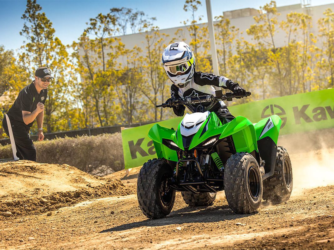 Kawasaki KFX90 Quad Bike - Image 9