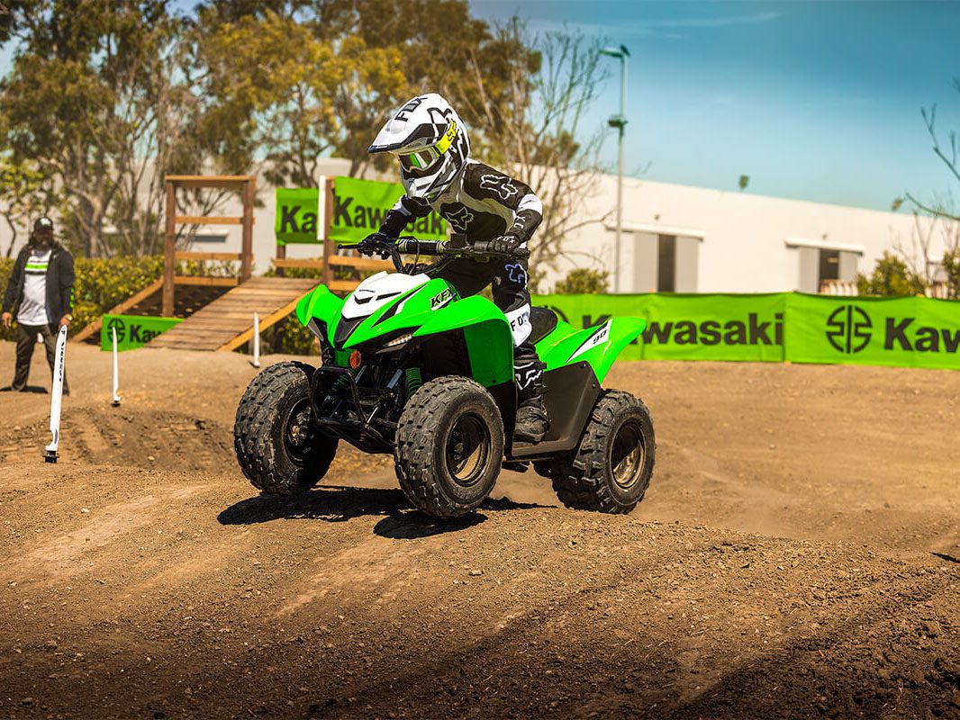 Kawasaki KFX90 Quad Bike - Image 6