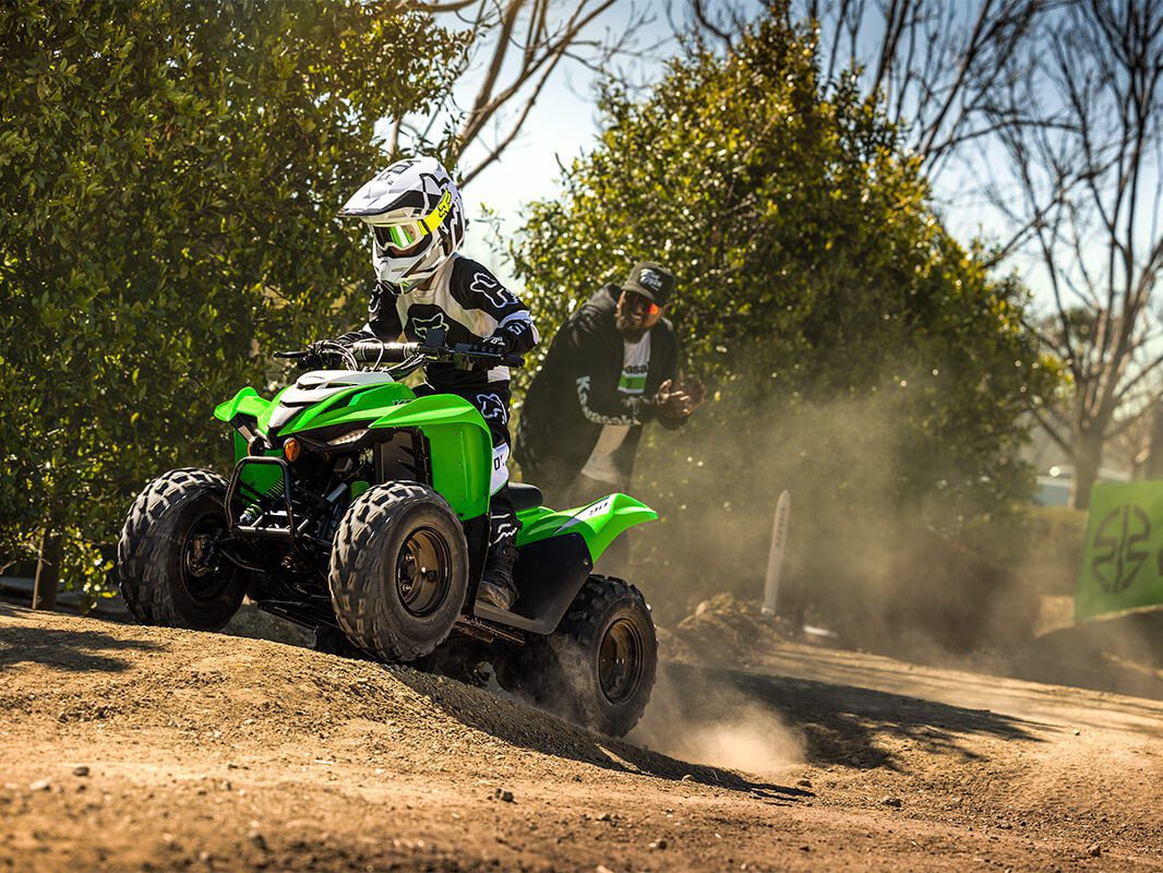 Kawasaki KFX90 Quad Bike - Image 2