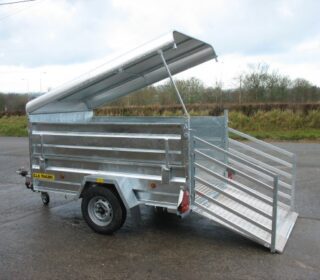 CLH Livestock Canopy Trailer - Braked Axle