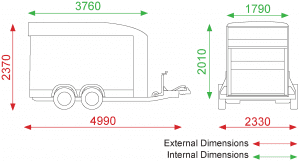 Debon C700 Box Trailer - Image 6