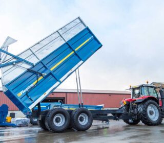 Fleming Tipping and Monoque Trailers - 16 Ton Grain Trailer