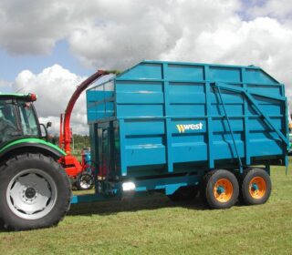 Harry West Trailers -10T/12T Grain/Silage Trailer