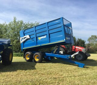 Harry West Trailers -14T/16T Grain/Silage Trailer
