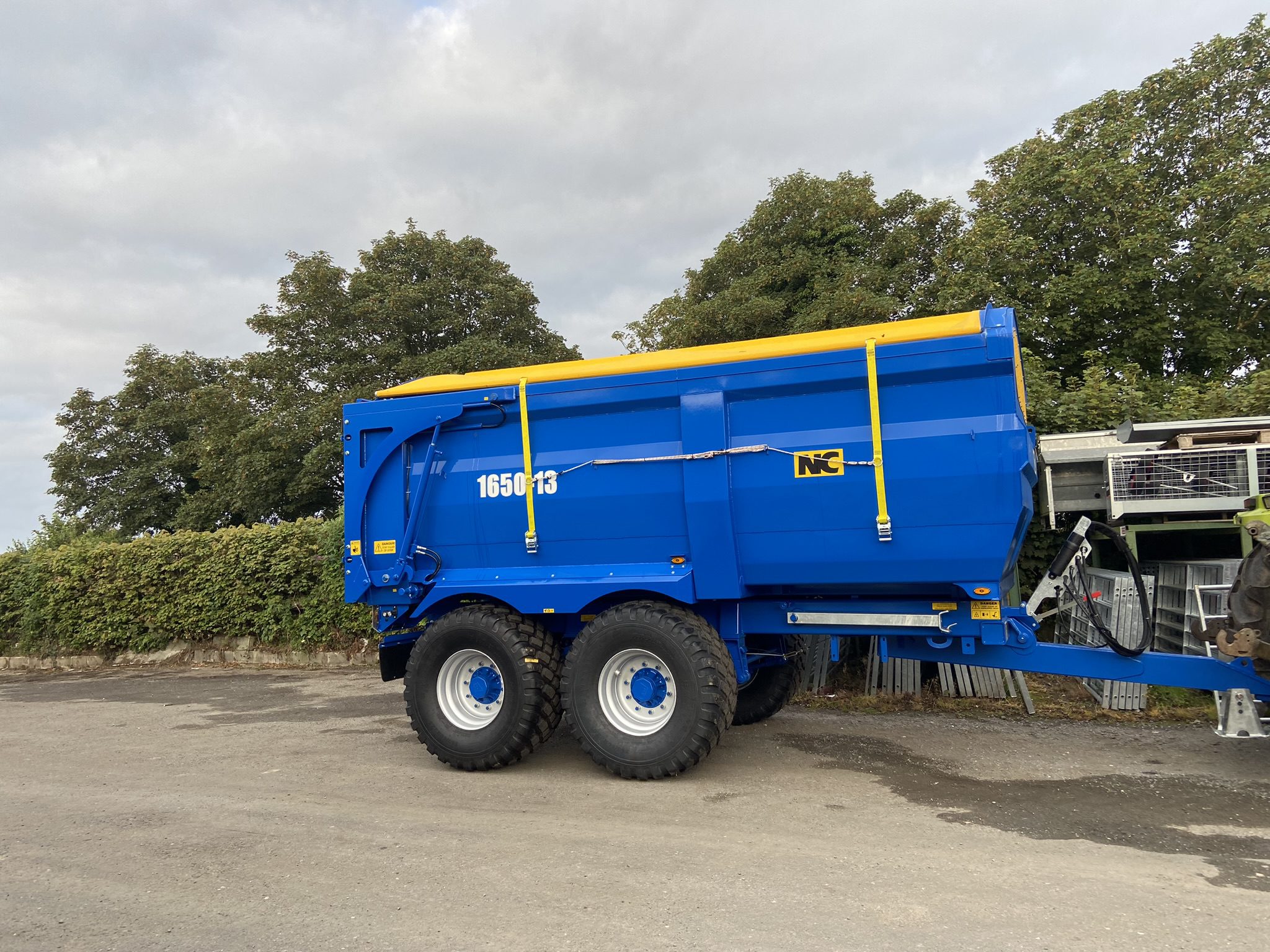 Grain trailer for sale: 13 tonne NC Engineering 1650-13