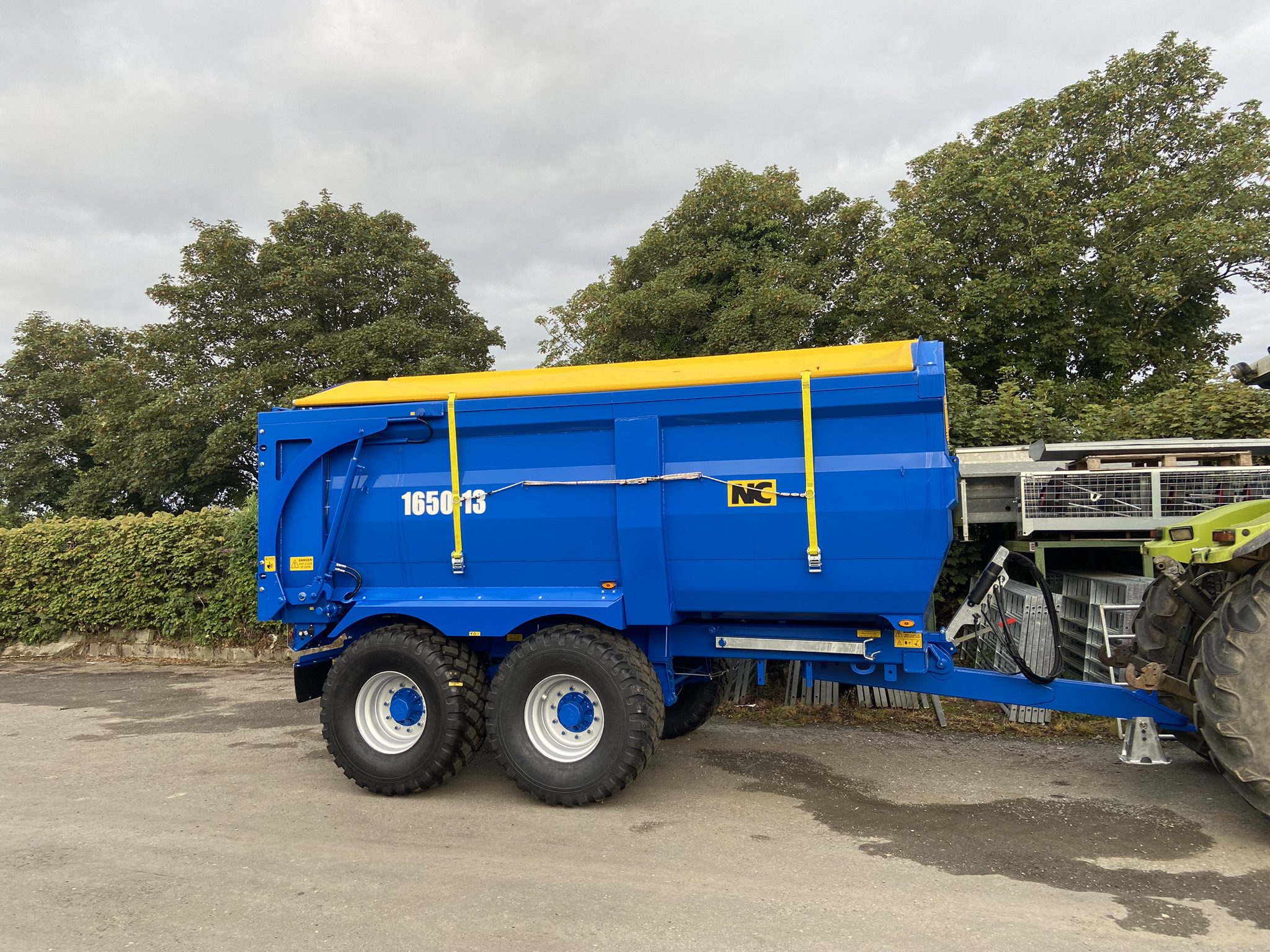 Grain Trailer for sale: 13 tonne NC Engineering 1650-13