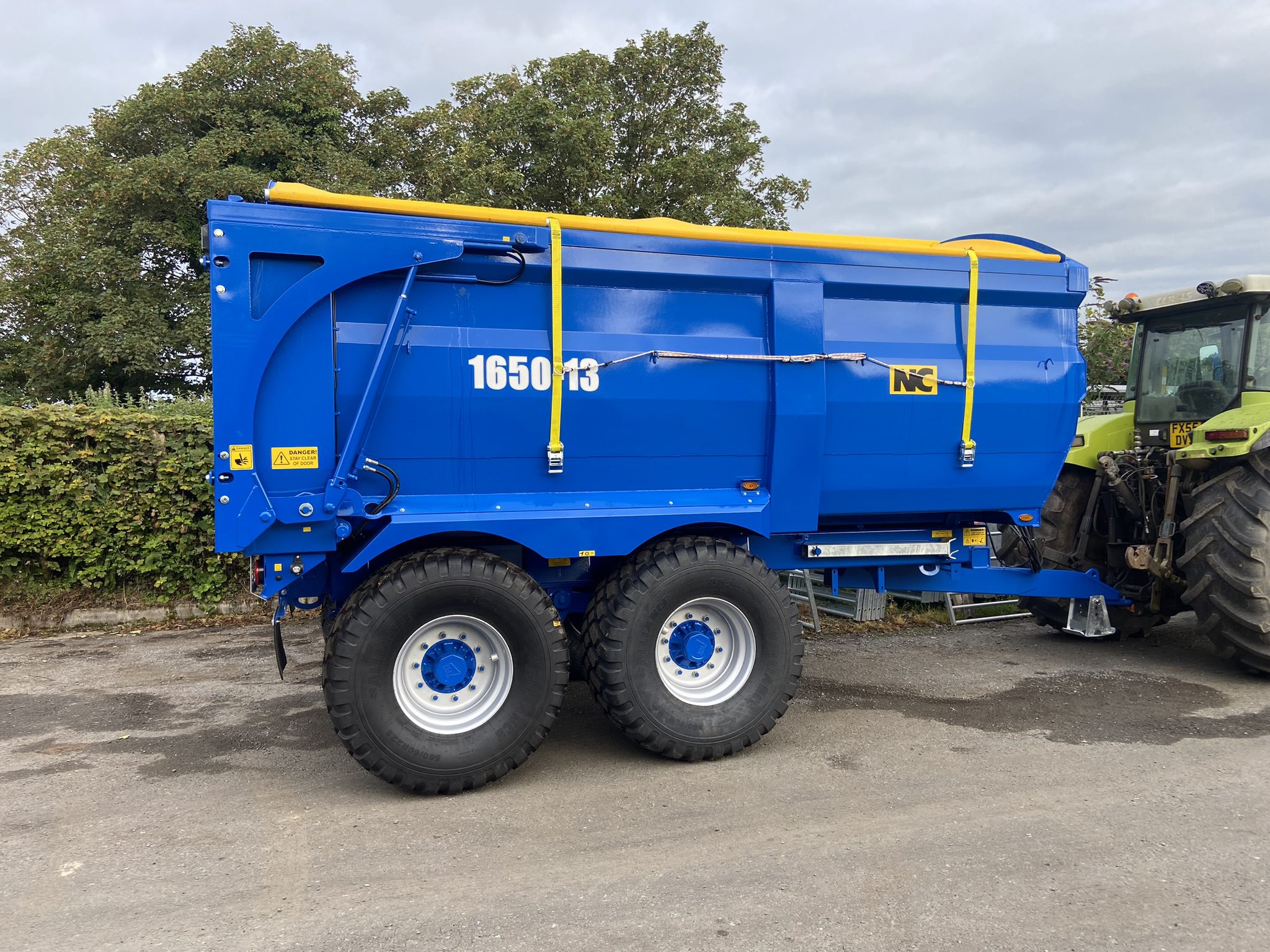 Grain trailer for sale: 13 tonne NC Engineering 1650-13