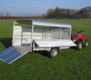CLH Livestock Canopy Trailer- Unbraked